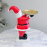 Santa Claus Serving Tray Figurine – Festive Resin Christmas Decor for Snacks & Treats